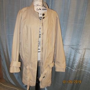 womens old navy jacket 3x tan